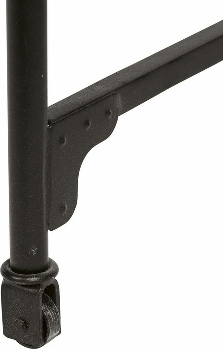 Produktbild Loberon Schreibtisch Leognan braun/schwarz (117 x 65 x 103 cm)