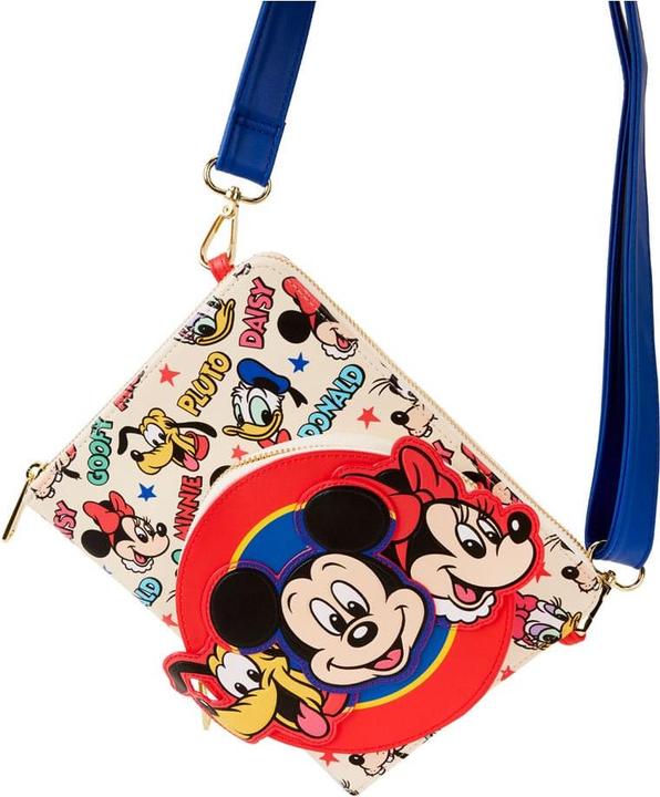 Produktbild Loungefly Disney: Classic Zip Around Crossbody Journal (Liniert)