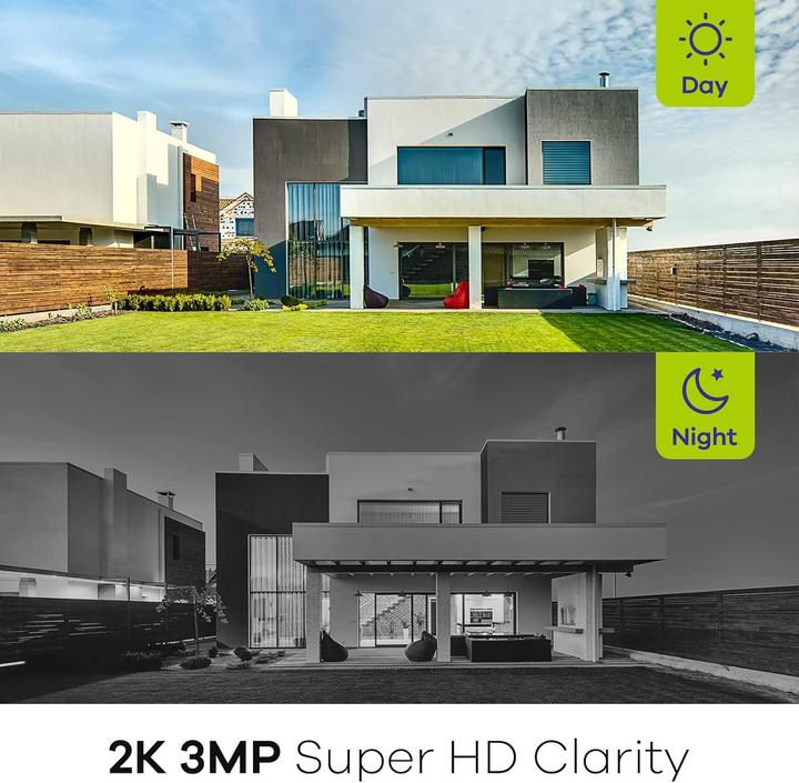 Produktbild Sannce WLAN Überwachungskamera-Set mit Audioaufnahme