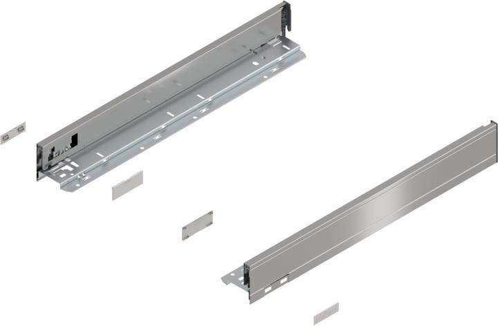 Immagine prodotto Blum Kit da cassetto sottoforno preassemblato flessibili LEGRABOX pure N, grigio orione