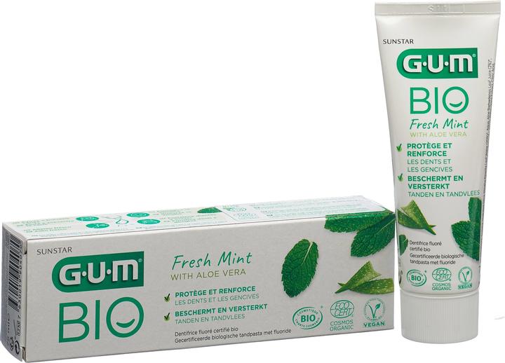 Immagine prodotto GUM Dentifricio in pasta organica SUNSTAR (75 ml)