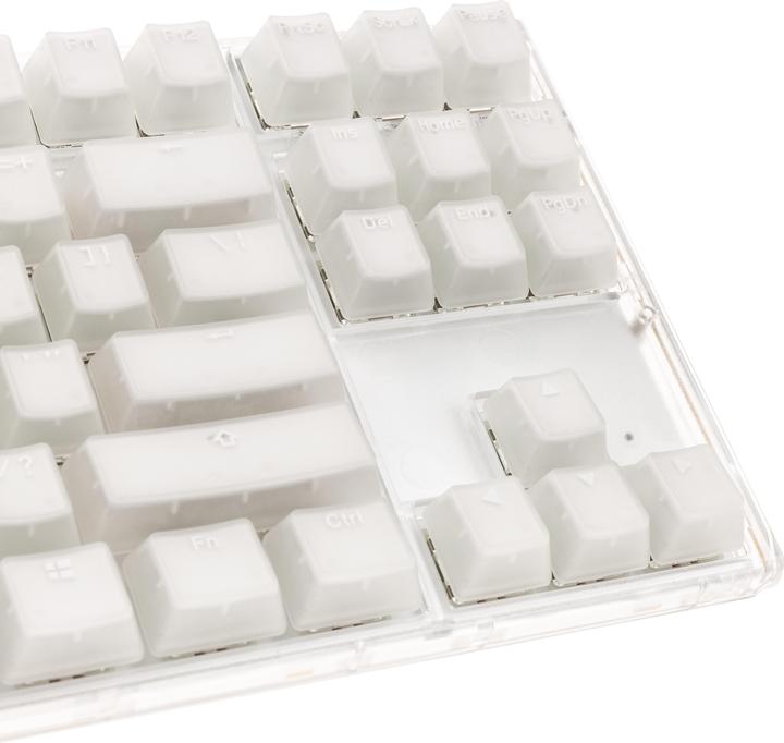 Image du produit Ducky One 3 Aura White TKL Clavier de jeu, RGB LED - Kailh Jellyfish Y (US) (US, Filaire)