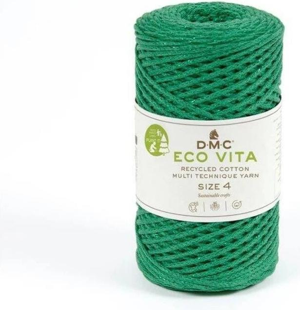 Image du produit DMC Eco Vita 4 métallisé (200 m)