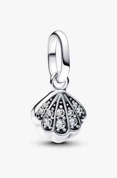 Immagine prodotto Pandora Mini ciondolo pendente conchiglia scintillante (Argento 925)