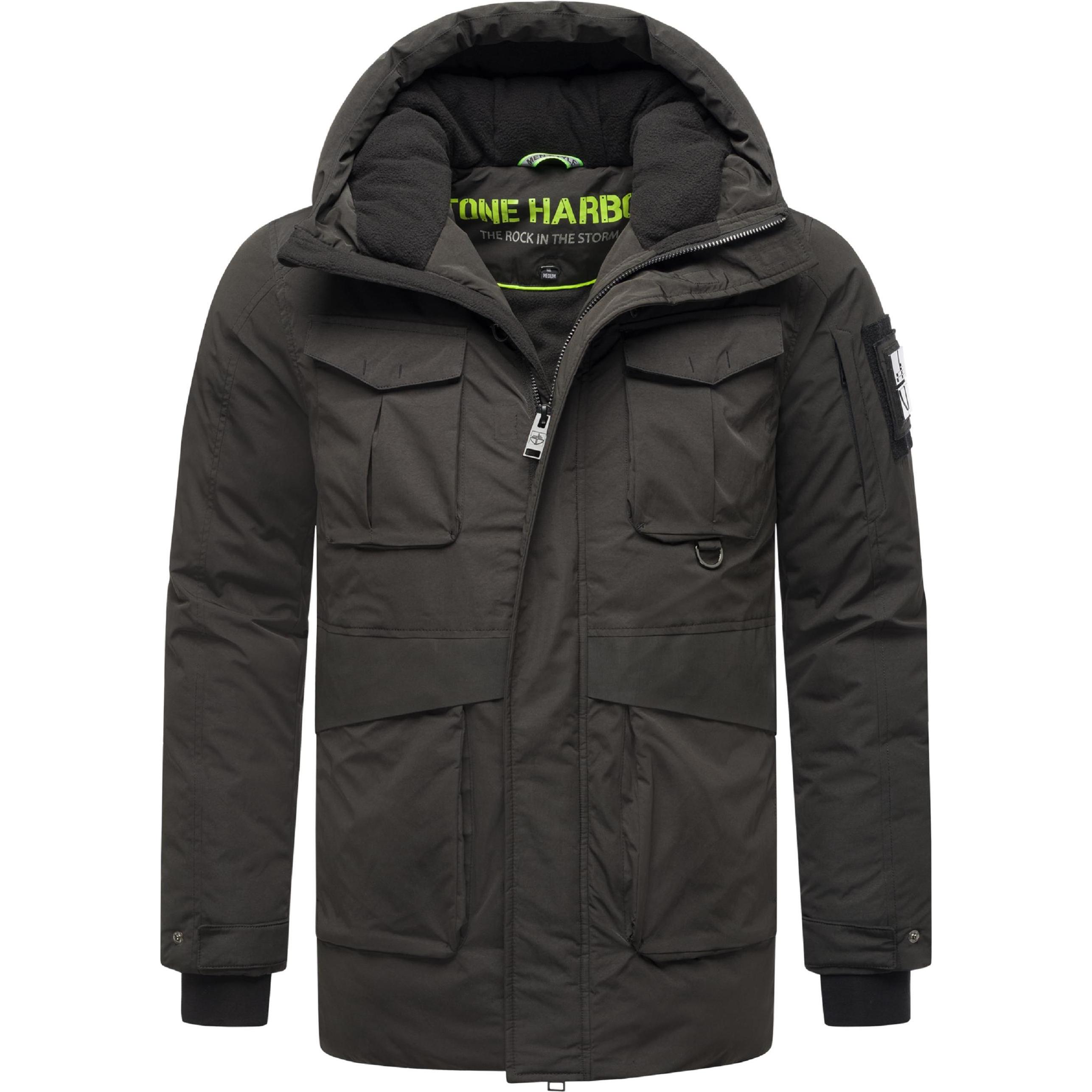 Stone Harbour, Herren, Jacke, Edriik XX (3XL), Schwarz, 3XL