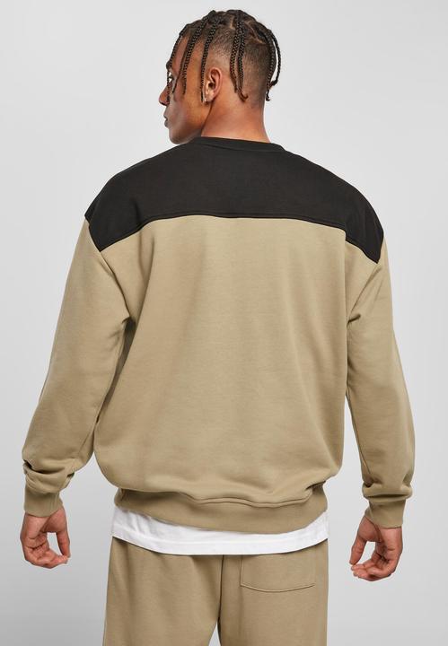 Actual product image Urban Classics Sweater Upper Block Crewneck (S)