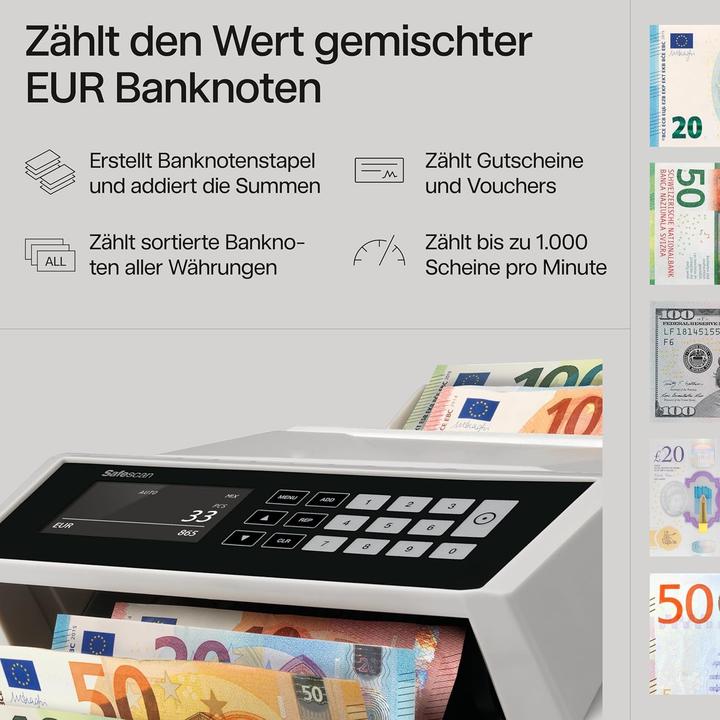 Actual product image Safescan 2465-S (Bank note counter)