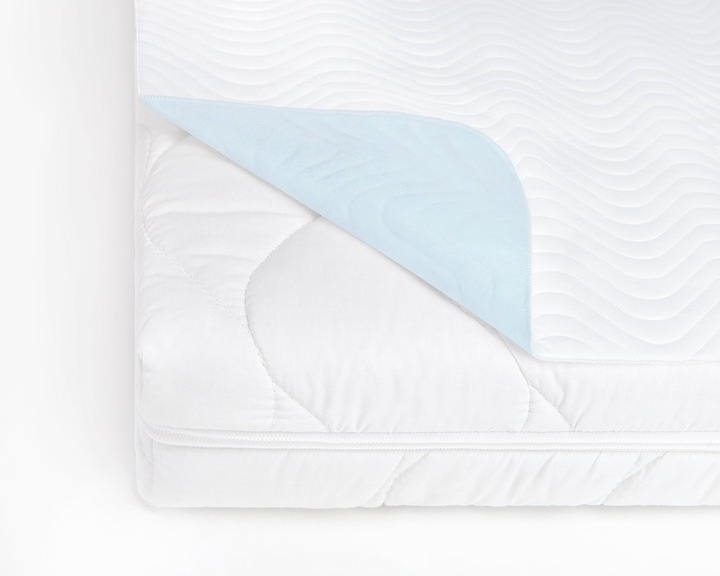 Actual product image Julius Zöllner Waterproof bed pad "Safety Plus" (70 x 140 cm)