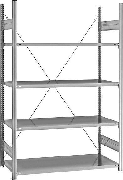 Actual product image eurokraft pro Shelf plug-in rack, galvanized