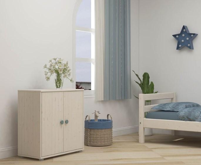 Produktbild Flexa Kommode Classic mit 2 Türen (72 x 44.5 x 74.5 cm)