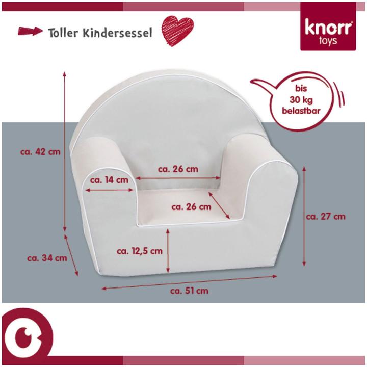 Immagine prodotto Knorrtoys Kindersessel - "Safari" (Poltrona per bambini)