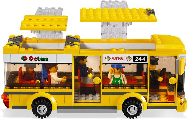 Immagine prodotto LEGO Stadtviertel mit Bus (7641, LEGO City)