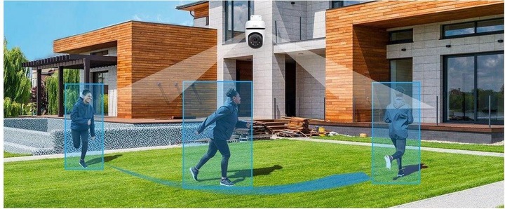 Actual product image TP-Link Tapo C510W 3MP 360° outdoor camera MicroSD (2304 x 1296 Pixels)
