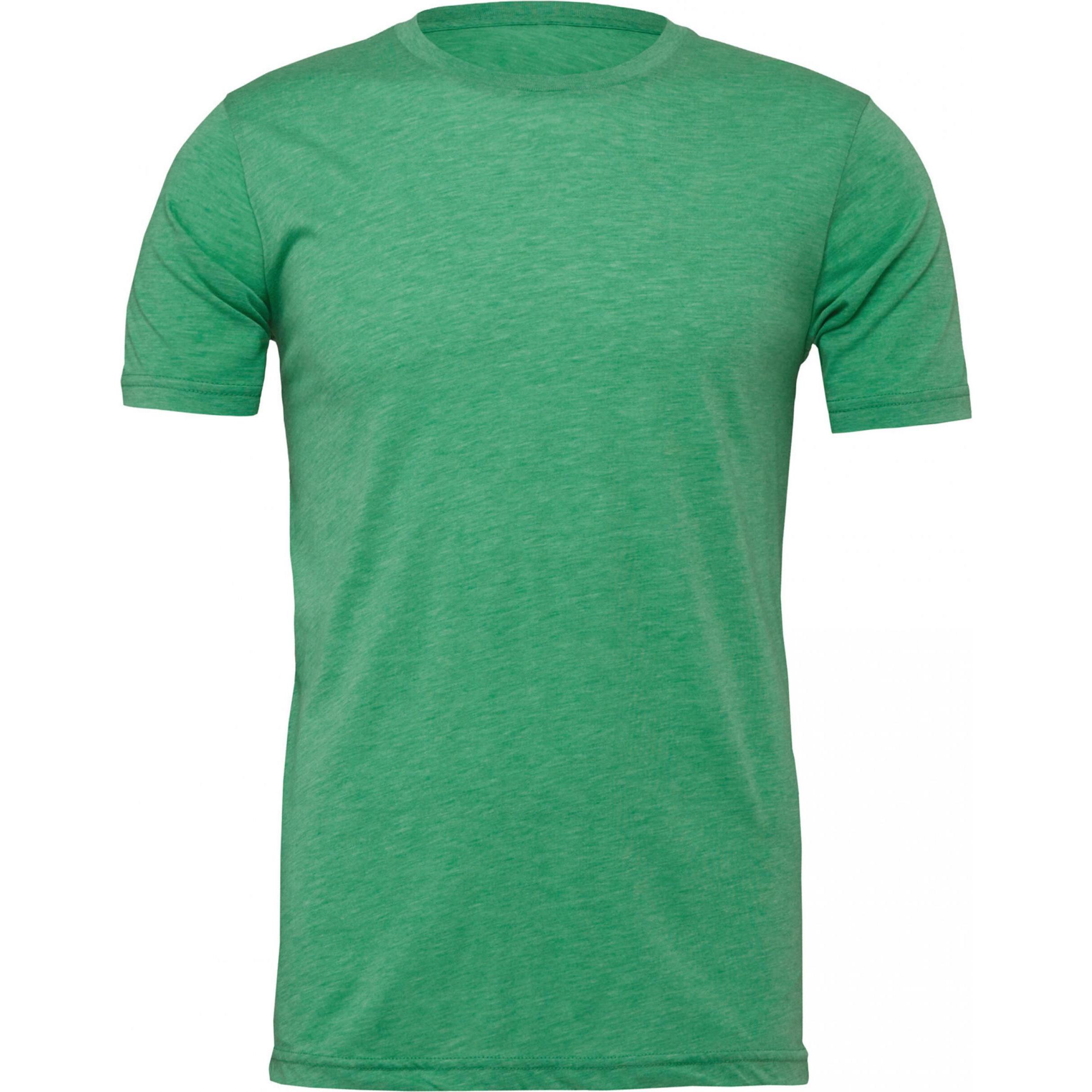 Bella Canvas, Herren, Shirt, Heather, Grün, (L)