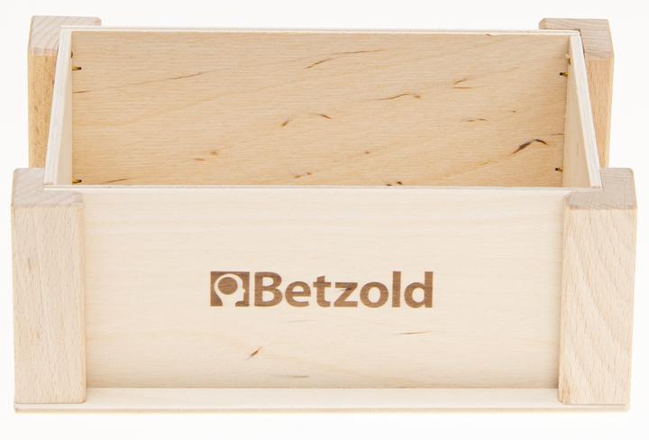 Produktbild Betzold Holzkiste Für Klebestifte, klein oder gross