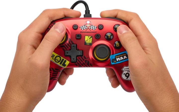 Actual product image PowerA The wired PowerA-Nano controller for Nintendo Switch - Mario Kart: Racer Red (Switch)