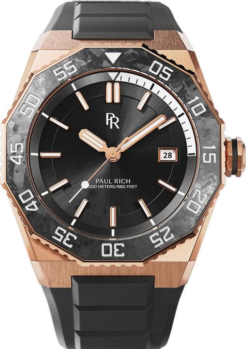 Immagine prodotto Paul Rich PR-45263 Herrenuhr Aquacarbon Pro Sunset 42mm 20ATM (Orologio sub)
