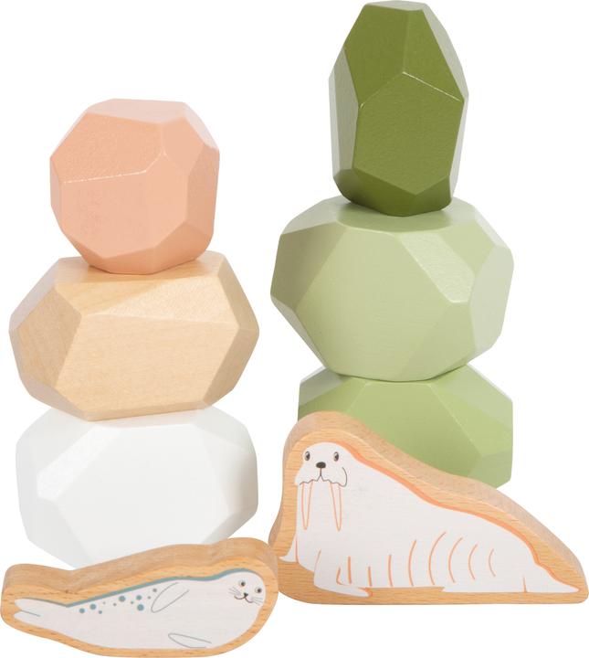 Produktbild small foot Balanciersteine aus Holz „Arctic“