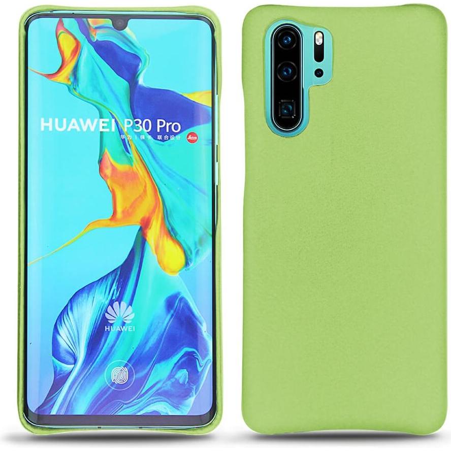 Noreve Lederschutzhülle (Huawei P30 Pro), Smartphone Hülle, Grün