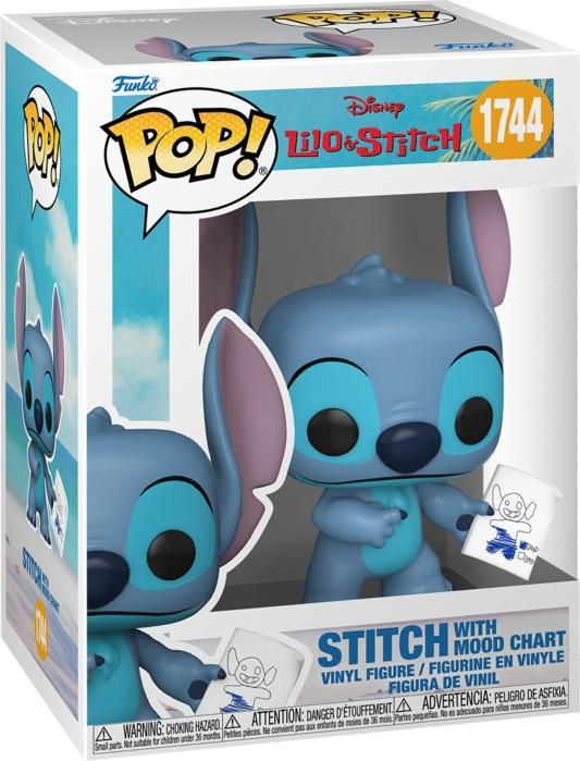 Image du produit Funko Disney: L&S S4 Stitch w/Mood Chart (CH)