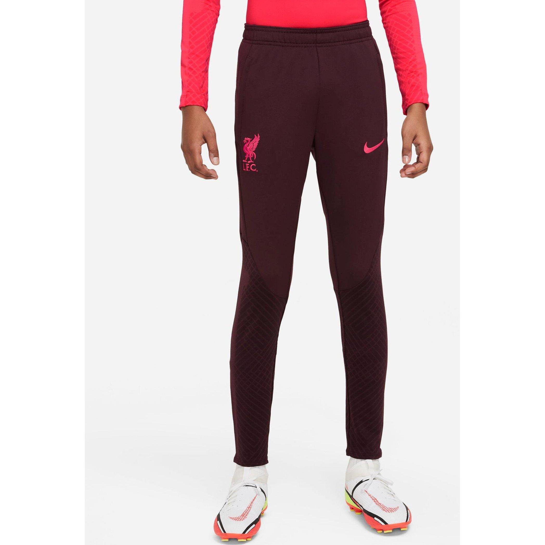 Nike, Jungen, Sporthose, Lfc Y Nk Df Strk Pant Kpz Ks,B Burgundy Crush/Siren Red L (L), Weiss, L