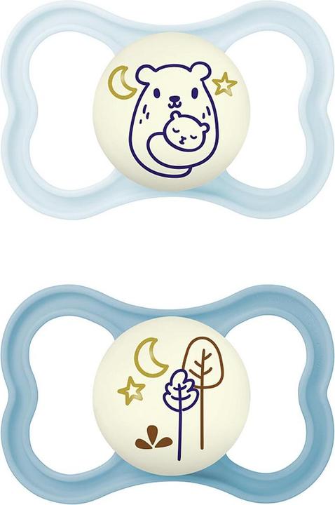 MAM AirNight Sili 6-16 blue2St (2 x, 6 - 16 M.)