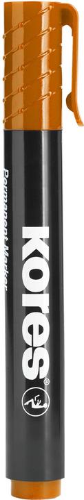 Produktbild Kores Permanent-Marker "K MARKER", Rundspitze, orange (12 x)