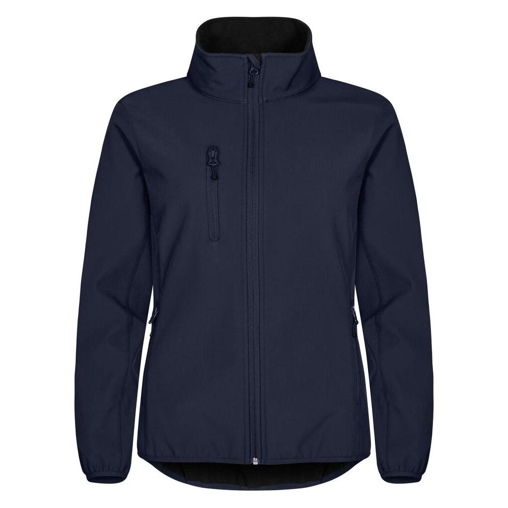 Clique, Damen, Outdoorjacken, Classic Softshell Jacket Women (Xs), Blau, Xs
