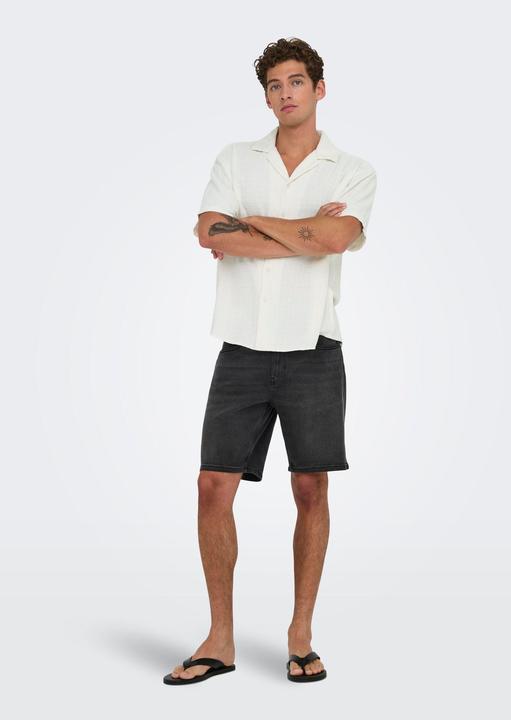 Produktbild Only & Sons Onslatham Rlxss Resort Linen Struc 0257 (L)