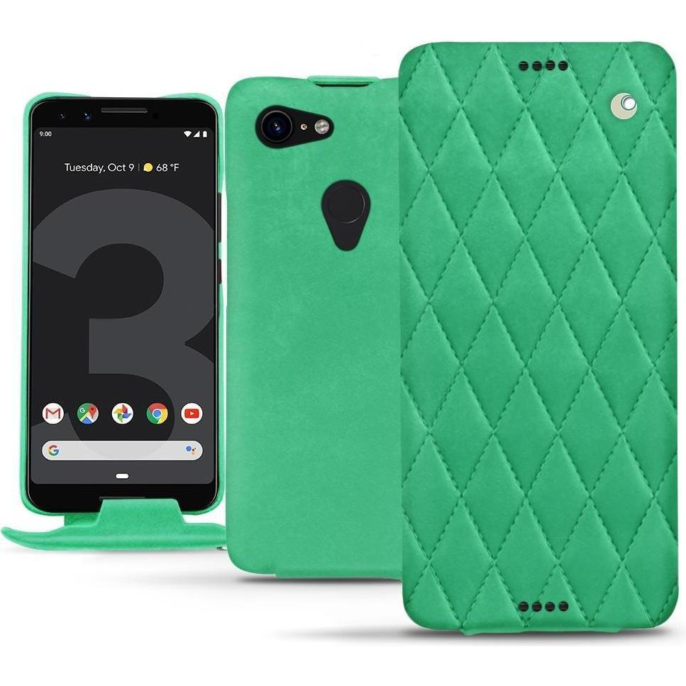 Noreve Lederschutzhülle vertikal (Google Pixel 3), Smartphone Hülle, Violett