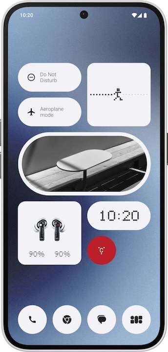 Produktbild Nothing Phone (2a) (128 GB, Weiss, 6.70", Dual SIM, 50 Mpx, 5G)