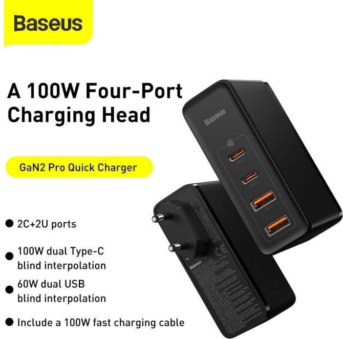 Produktbild Baseus GaN2 Pro Quick Charger (100 W)