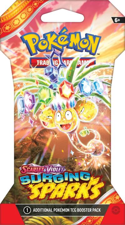 Produktbild Pokémon Surging Sparks (Englisch, Sleeved Booster Pack)