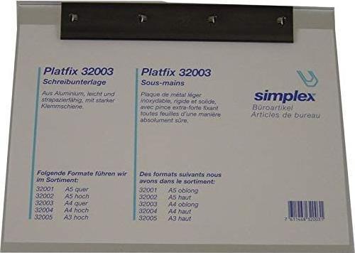 Produktbild Simplex Schreibunterlage Platfix (21 x 29.5 cm)