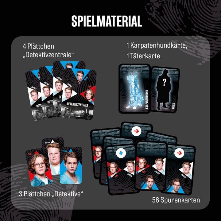 Actual product image Kosmos The three??? and the Carpathian dog (game for the cinema film) (German)