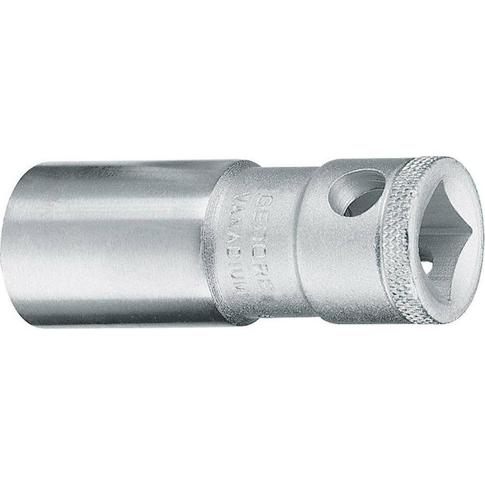 Gedore, Steckschlüssel + Stecknuss, 50 Zündkerzeneinsatz mit Haltefeder 20,8 mm 1/2" (13/16")