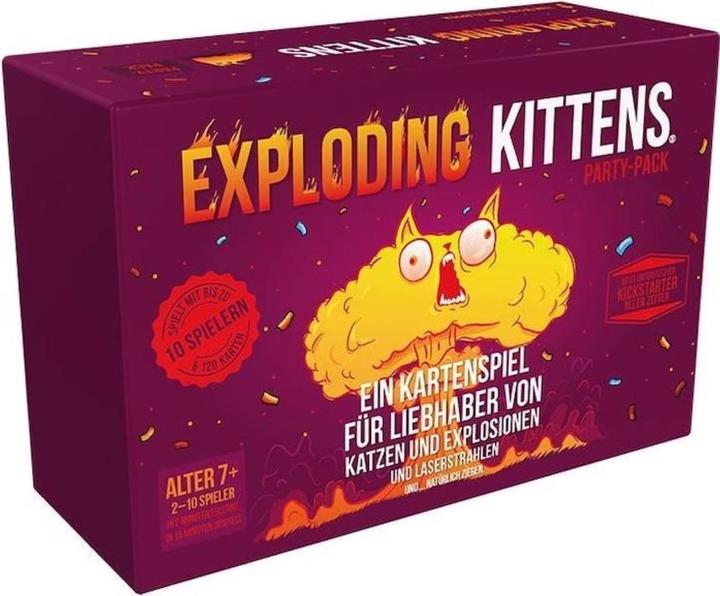 Exploding Kittens Katzen und Explosionen (Deutsch, 2 - 10 Spieler)