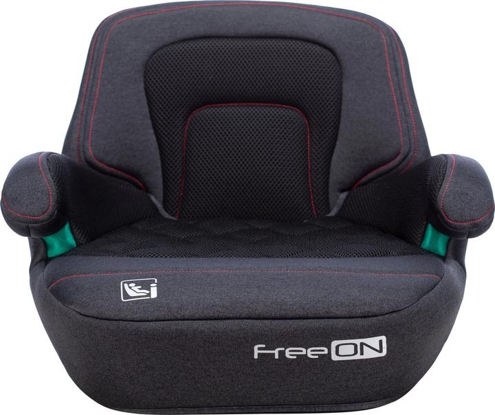 Actual product image FreeON Cosmo Plus i-Size Sitzerhöhung 125-150 cm, Schwarz (Booster seat)