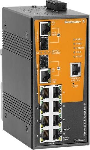 Actual product image Weidmüller Switch managed Fast/ (26 ports)