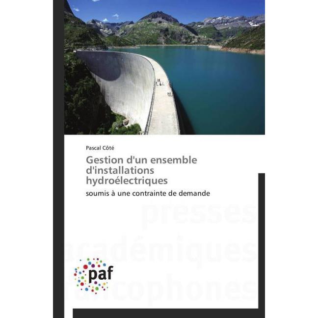Gestion d'un ensemble d'installations hydroélectriques, Fachbücher