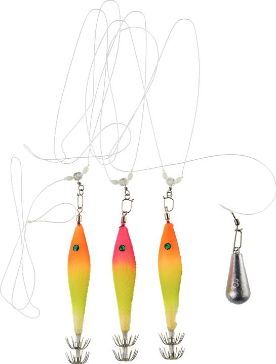 Actual product image Caperlan Leader for fishing for squid and cuttlefish