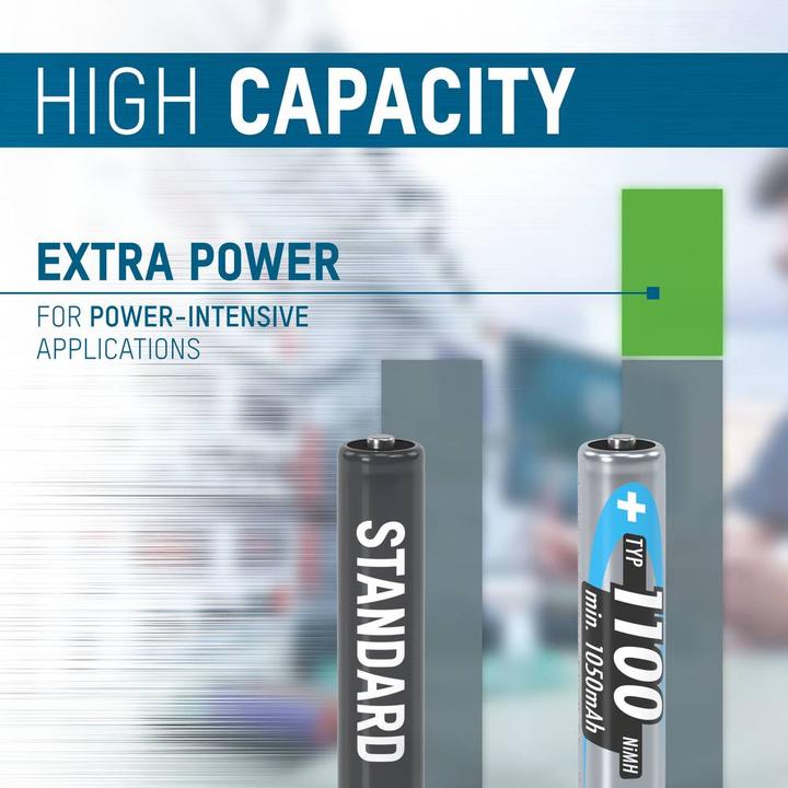 Image du produit Ansmann Type 1100 (4 pcs, AAA, 1050 mAh)