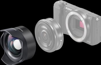 Image du produit Sony VCL-ECU2, Convertisseur d'objectif fisheye (Convertisseur grand angle, Sony E)