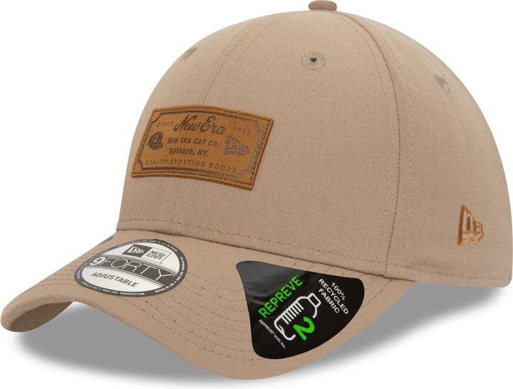 Image du produit New Era 9Forty Adjustable Cap Heritage Brand Patch Ash Brown