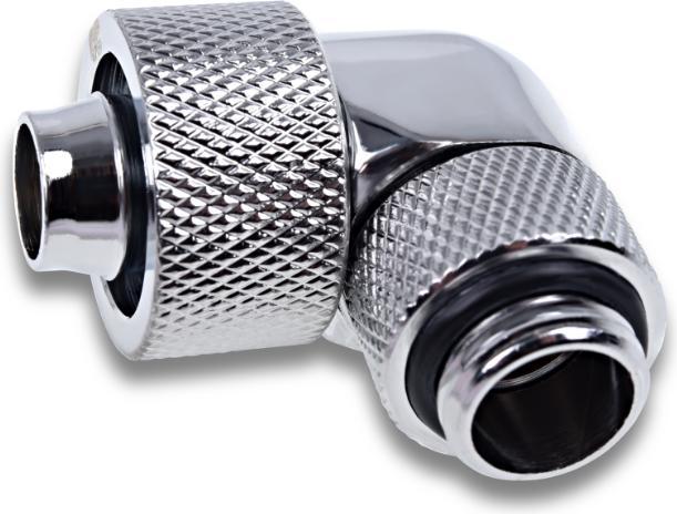 Image du produit Alphacool Pivot de glace 16/10mm à visser 90?? tournant G1/4 - 4pcs Set Chrome