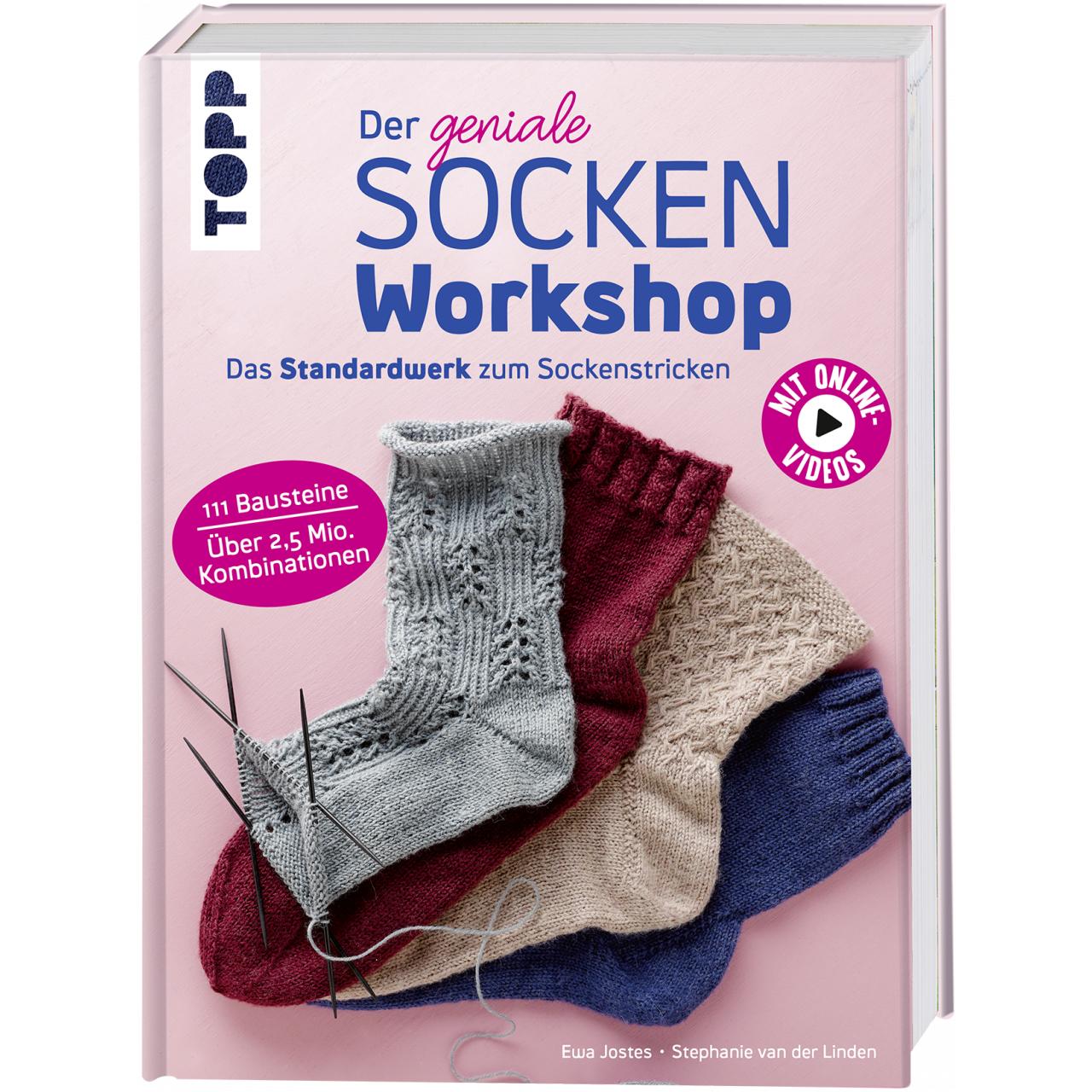 Der geniale Sockenworkshop, Ratgeber von Ewa Jostes, Stephanie van der Linden