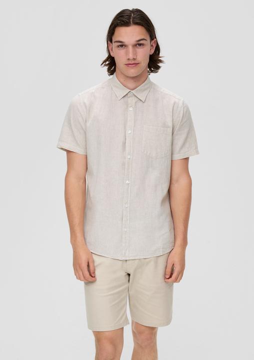 Immagine prodotto s.Oliver Hemd Slim: Hemd aus Leinenmix (L)