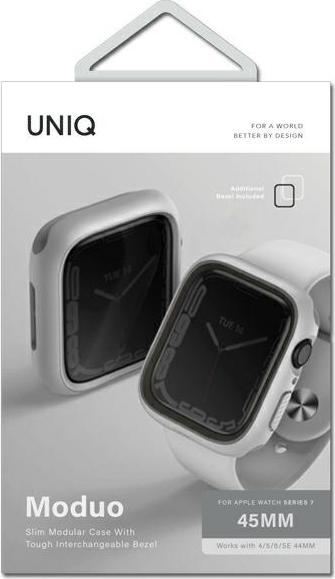 Image du produit Uniq etui Moduo Apple Watch Series 4/5/6/7/8/SE 44/45mm kredowy-szary/chalk-grey
