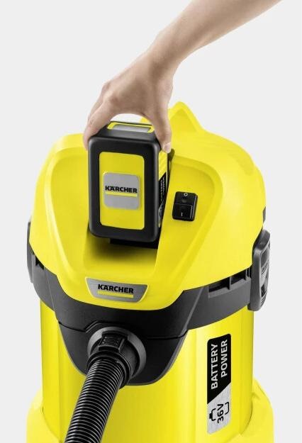 Actual product image Kärcher WD 3 Battery Set (Wet dry vacuum cleaner)