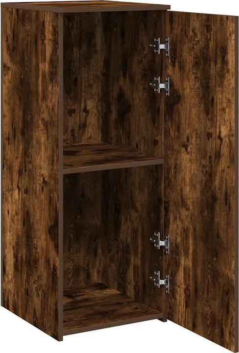 Image du produit vidaXL Armoire de stockage Chêne fumé 40x45x103,5 cm Armoire en bois composite